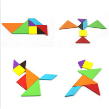 Pädagogisches Spielzeug Puzzles Plastik Tangrams Puzzle Spielzeug